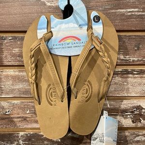 Rainbow Sierra Brown Flirty Braidy Sandal